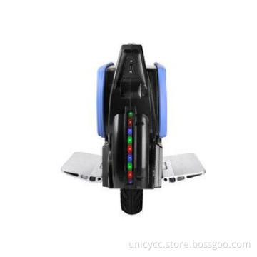 LED Color Light Single Wheel Segway , Bluetooth Speakers On
